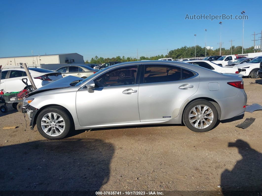 2013 Lexus Es 300h Hybrid Silver vin: JTHBW1GG7D2000831