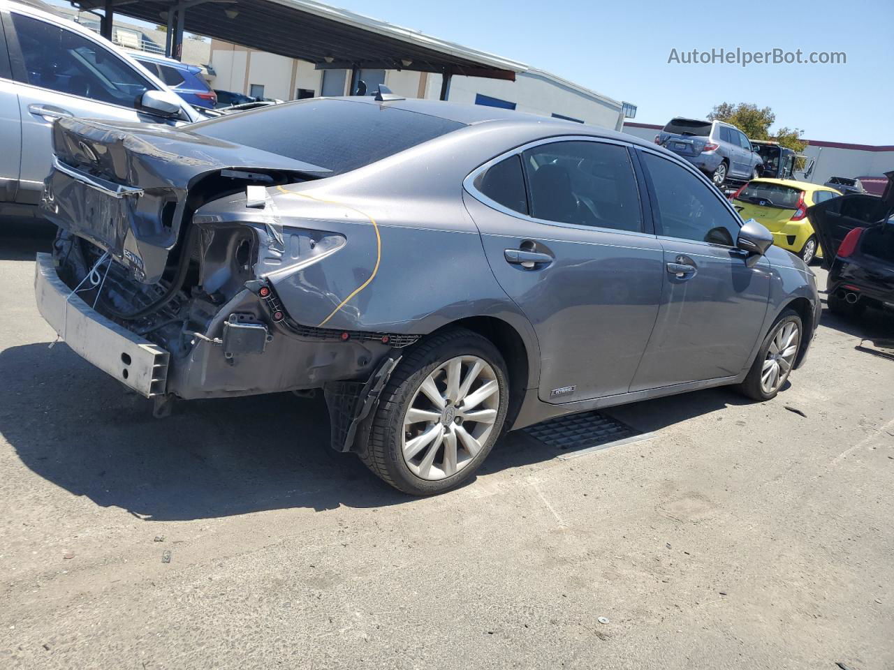 2013 Lexus Es 300h Gray vin: JTHBW1GG7D2002823