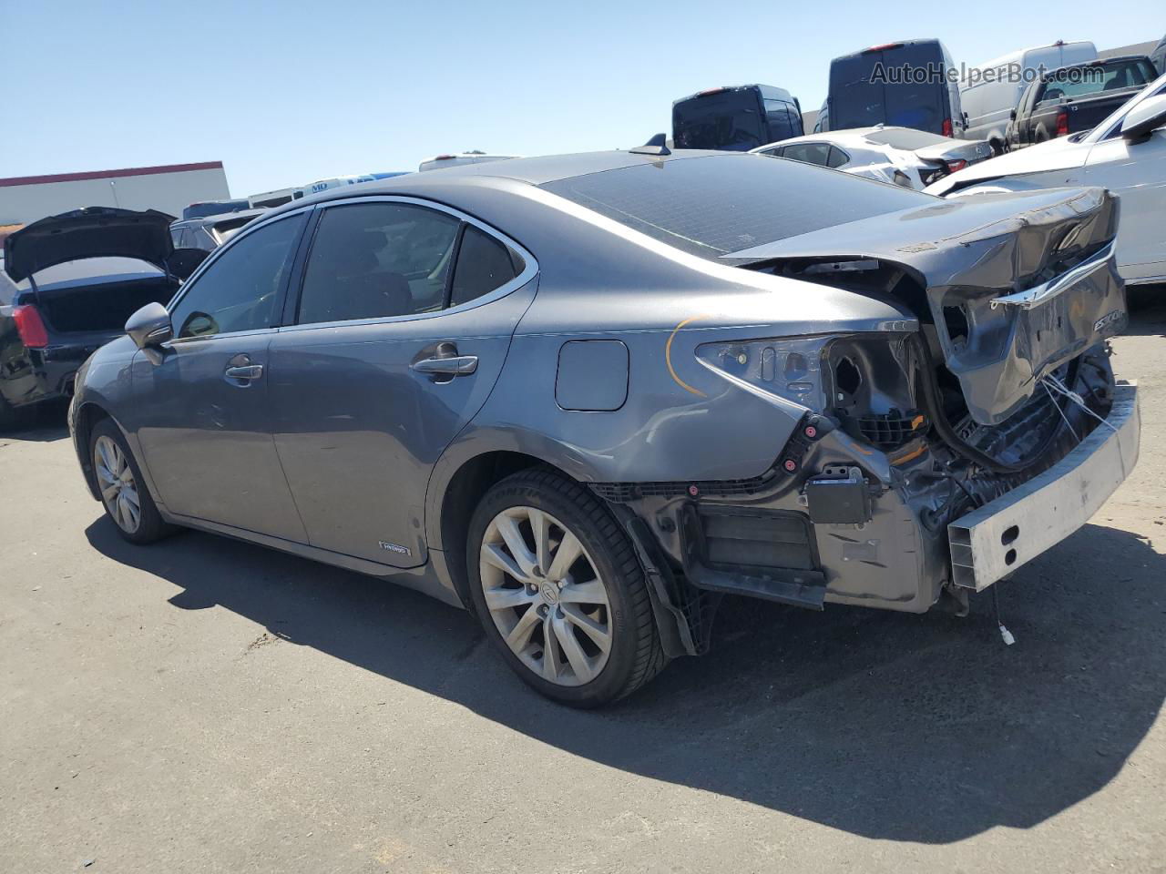 2013 Lexus Es 300h Gray vin: JTHBW1GG7D2002823