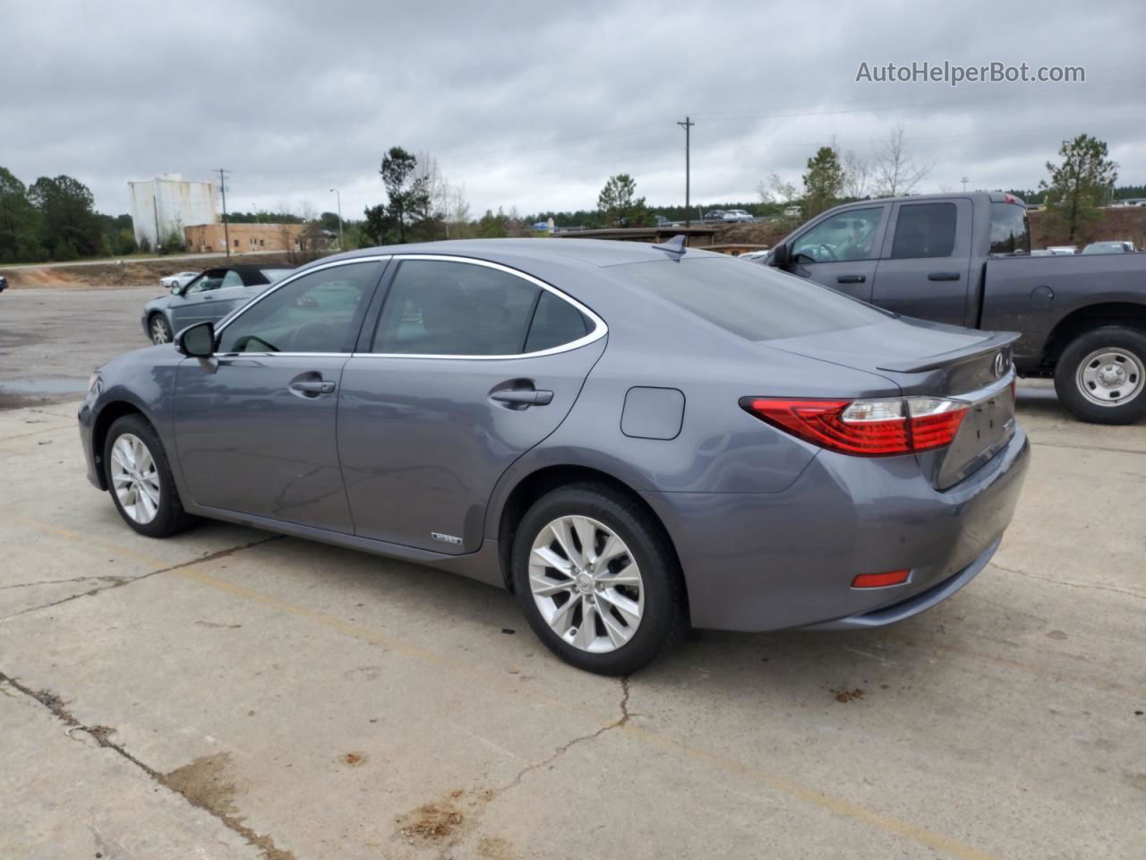 2013 Lexus Es 300h Gray vin: JTHBW1GG7D2004037