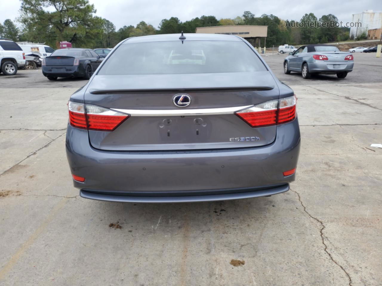 2013 Lexus Es 300h Gray vin: JTHBW1GG7D2004037