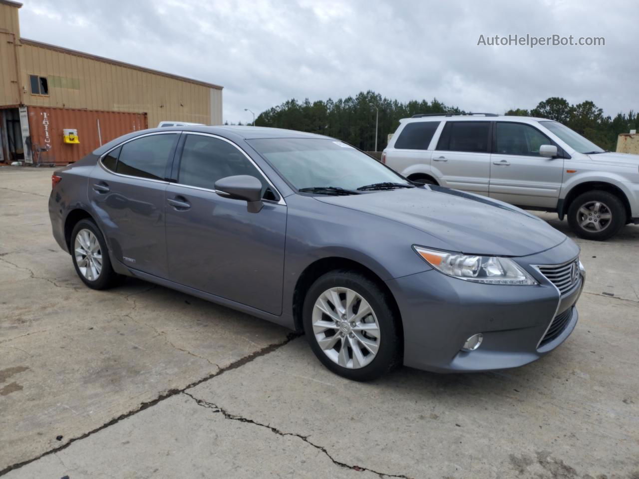 2013 Lexus Es 300h Gray vin: JTHBW1GG7D2004037