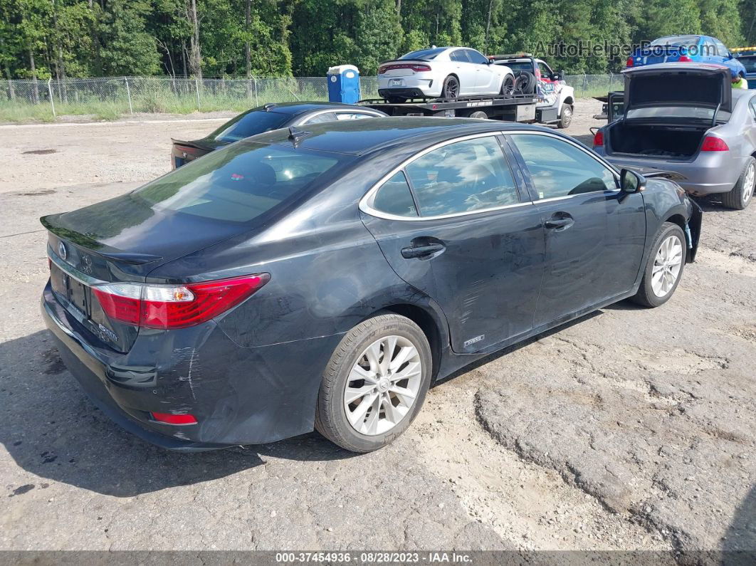 2013 Lexus Es 300h Hybrid Black vin: JTHBW1GG7D2005091