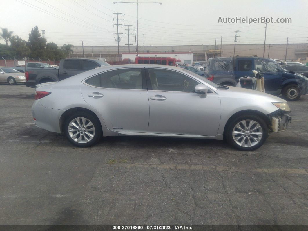 2013 Lexus Es 300h Hybrid Gray vin: JTHBW1GG7D2005608