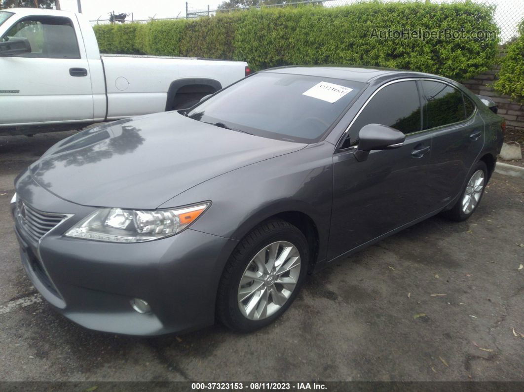 2013 Lexus Es 300h Hybrid Gray vin: JTHBW1GG7D2009349