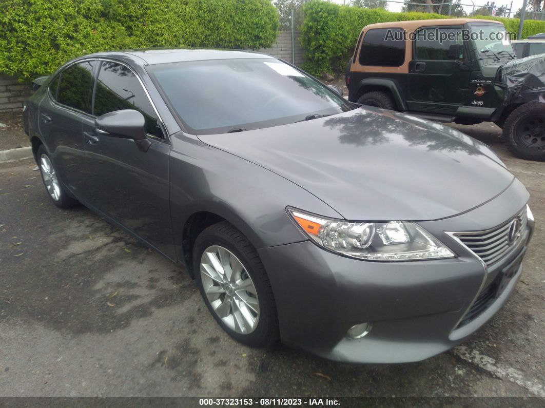 2013 Lexus Es 300h Hybrid Gray vin: JTHBW1GG7D2009349