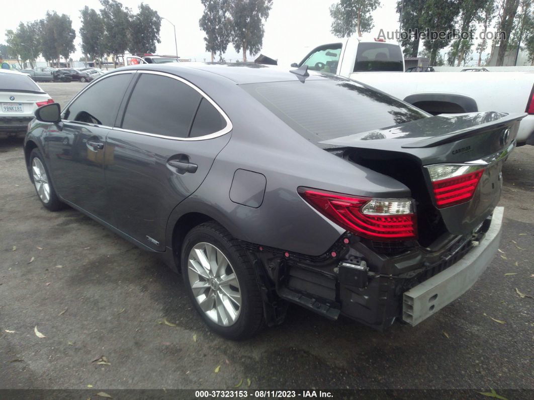 2013 Lexus Es 300h Hybrid Gray vin: JTHBW1GG7D2009349