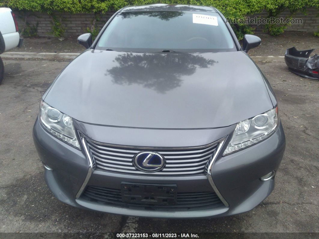 2013 Lexus Es 300h Hybrid Gray vin: JTHBW1GG7D2009349