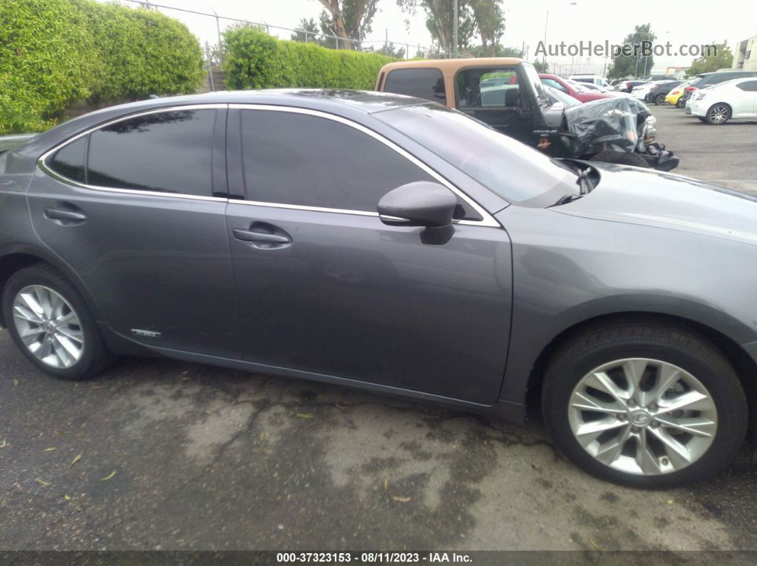 2013 Lexus Es 300h Hybrid Gray vin: JTHBW1GG7D2009349