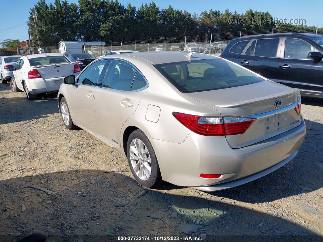 2013 Lexus Es 300h Silver vin: JTHBW1GG7D2010131