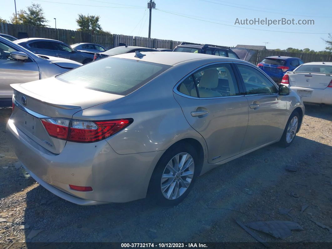 2013 Lexus Es 300h Silver vin: JTHBW1GG7D2010131