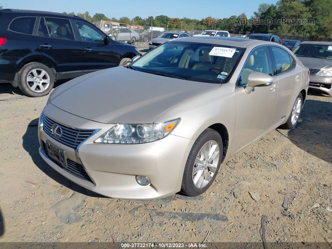 2013 Lexus Es 300h Silver vin: JTHBW1GG7D2010131