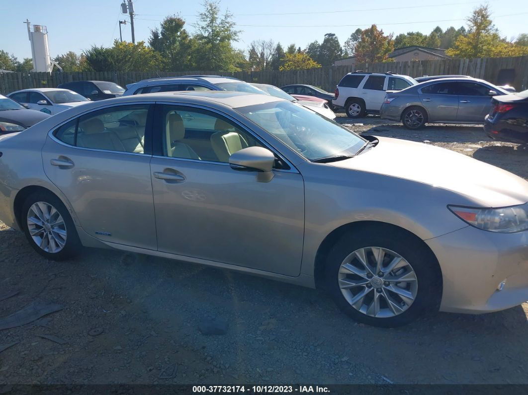 2013 Lexus Es 300h Silver vin: JTHBW1GG7D2010131