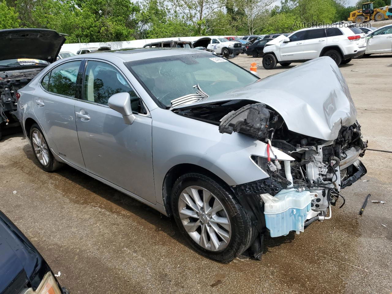 2013 Lexus Es 300h Silver vin: JTHBW1GG7D2012588