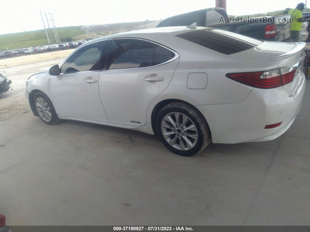 2013 Lexus Es 300h Hybrid Белый vin: JTHBW1GG7D2012770