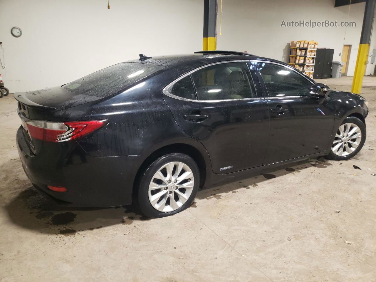 2013 Lexus Es 300h Black vin: JTHBW1GG7D2023025