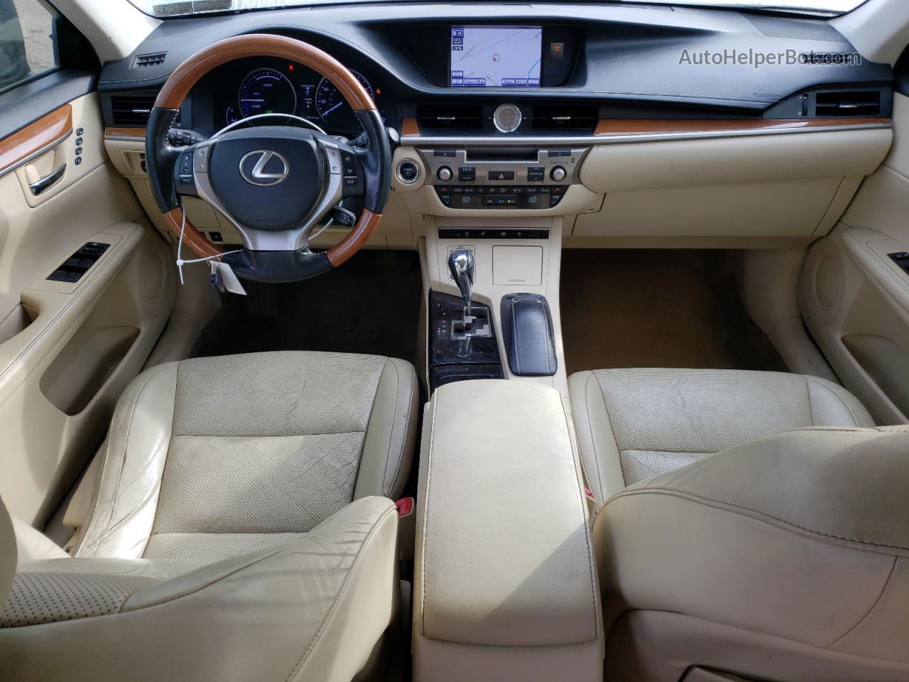 2013 Lexus Es 300h Черный vin: JTHBW1GG7D2023025