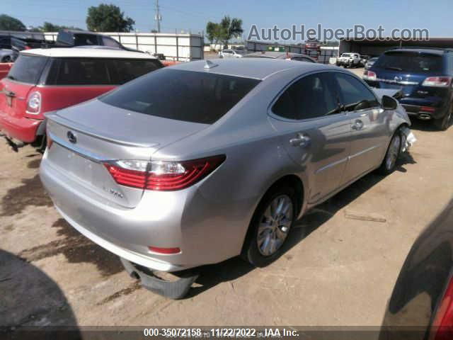 2013 Lexus Es 300h Hybrid Серебряный vin: JTHBW1GG7D2028323