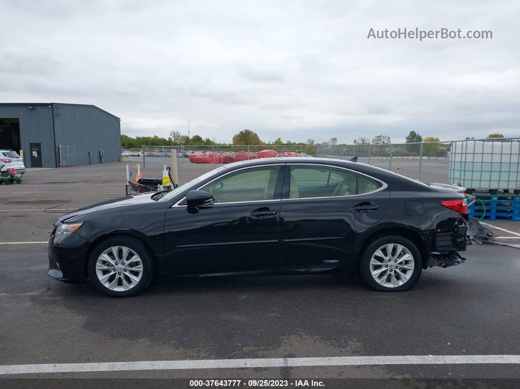 2013 Lexus Es 300h Hybrid Black vin: JTHBW1GG7D2030430