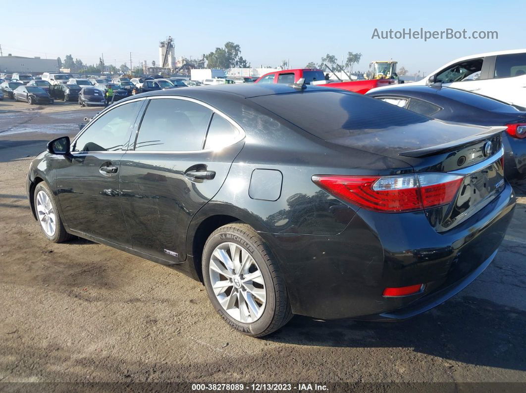 2013 Lexus Es 300h Hybrid Черный vin: JTHBW1GG7D2030492