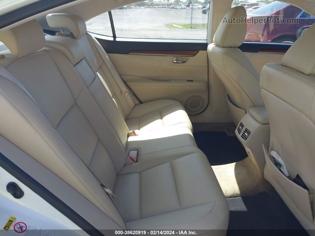 2013 Lexus Es 300h   Белый vin: JTHBW1GG7D2034140