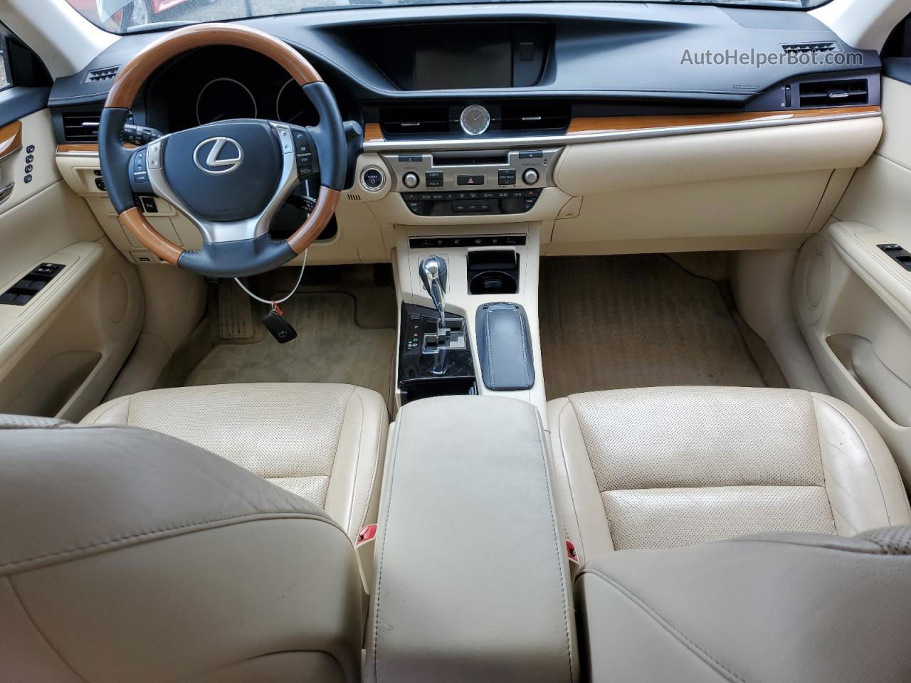 2014 Lexus Es 300h Black vin: JTHBW1GG7E2067009