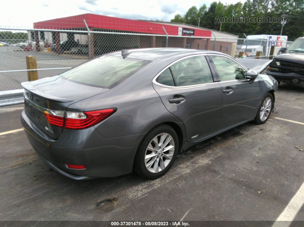 2015 Lexus Es 300h Hybrid Серый vin: JTHBW1GG7F2077914