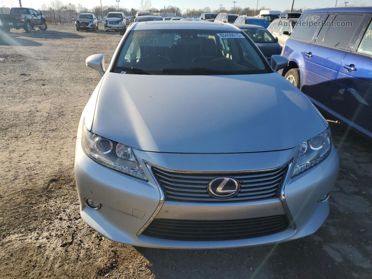 2015 Lexus Es 300h Silver vin: JTHBW1GG7F2086189