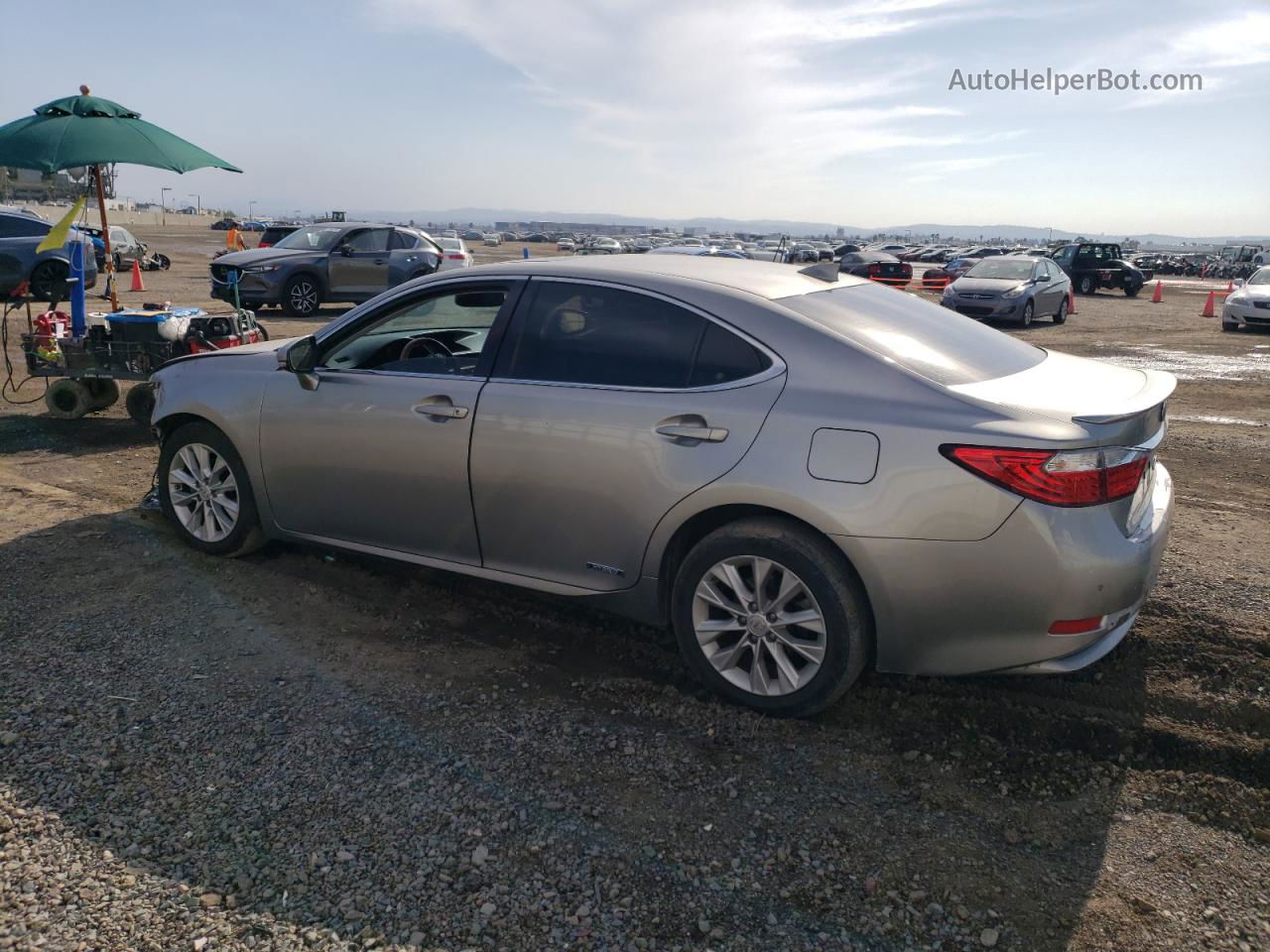 2015 Lexus Es 300h Gray vin: JTHBW1GG7F2087486