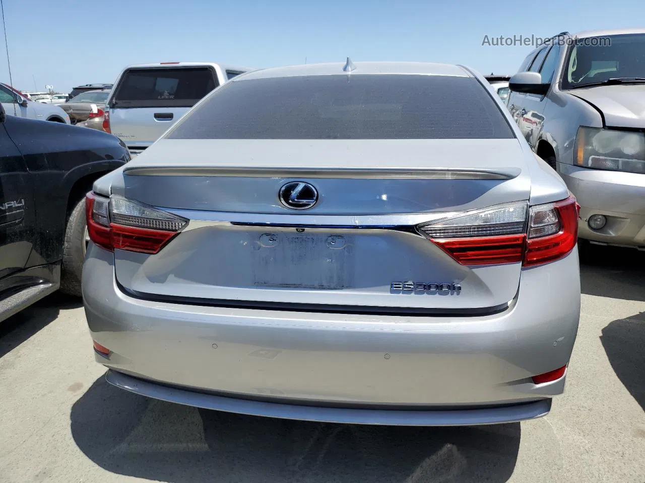 2016 Lexus Es 300h Silver vin: JTHBW1GG7G2110847