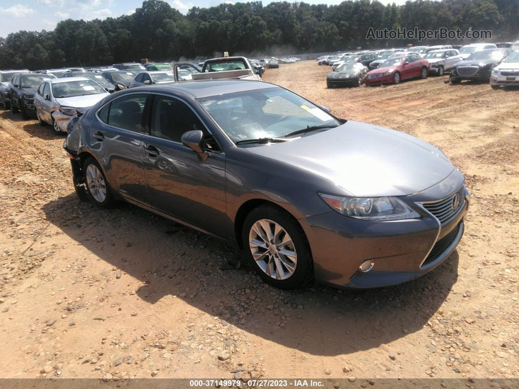 2013 Lexus Es 300h Hybrid Серый vin: JTHBW1GG8D2003835