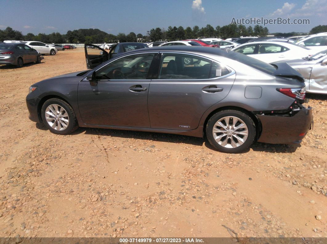 2013 Lexus Es 300h Hybrid Gray vin: JTHBW1GG8D2003835