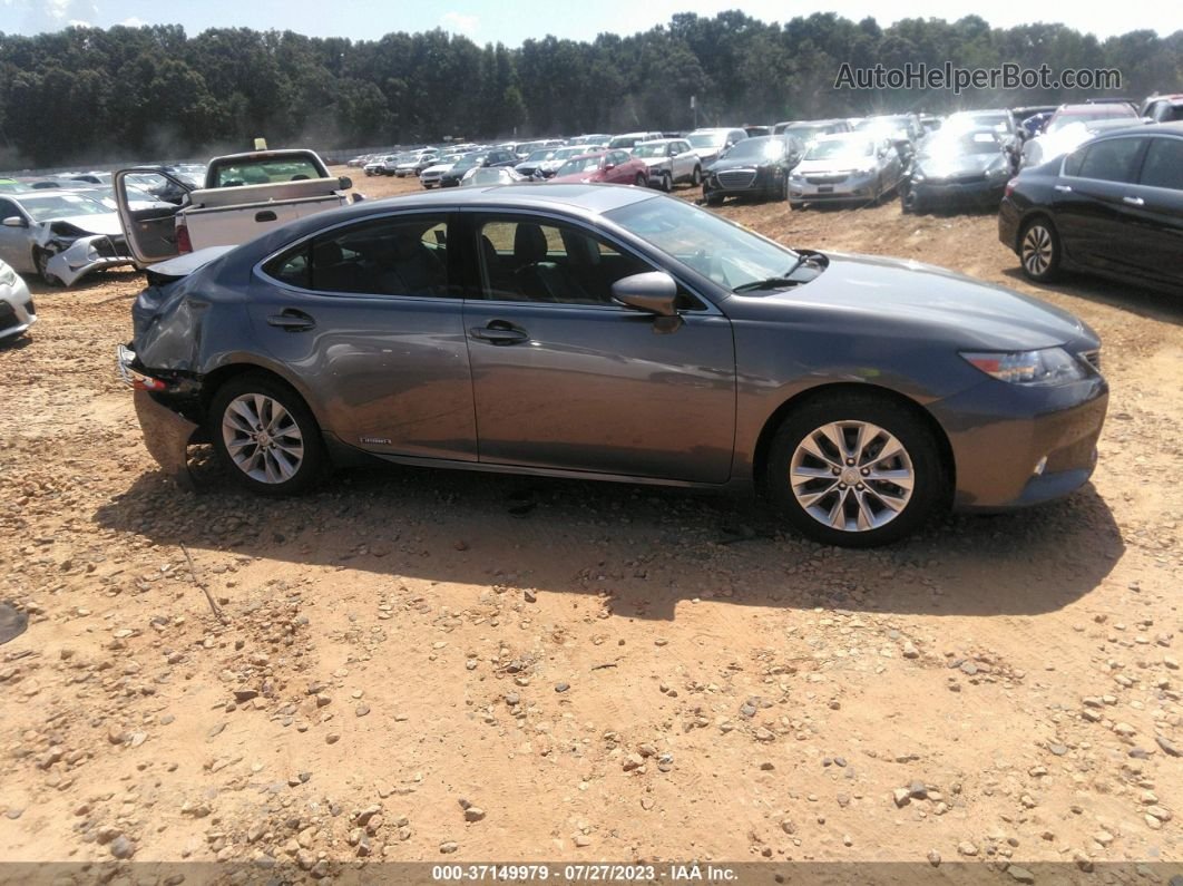 2013 Lexus Es 300h Hybrid Gray vin: JTHBW1GG8D2003835