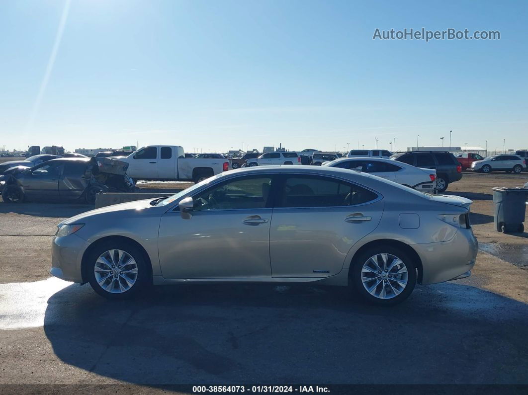 2013 Lexus Es 300h   Beige vin: JTHBW1GG8D2004323