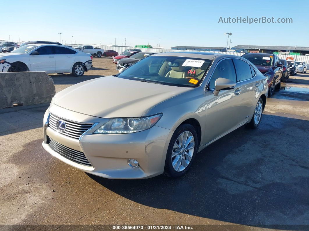 2013 Lexus Es 300h   Beige vin: JTHBW1GG8D2004323