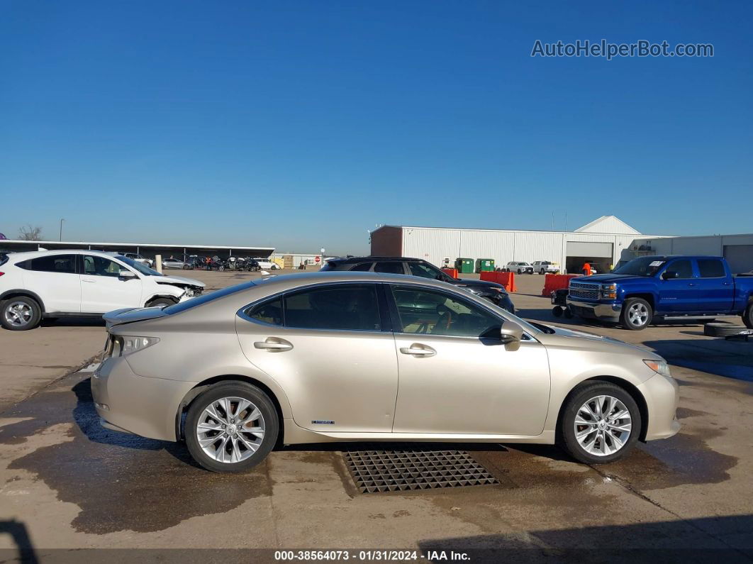 2013 Lexus Es 300h   Beige vin: JTHBW1GG8D2004323