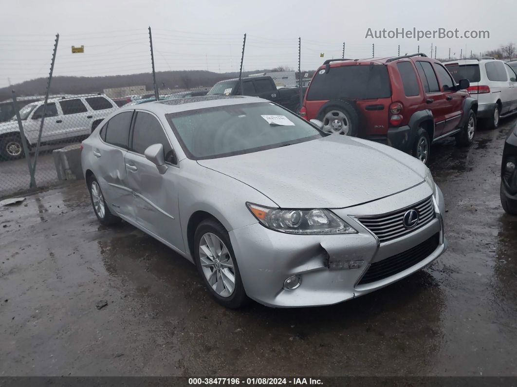 2013 Lexus Es 300h   Серебряный vin: JTHBW1GG8D2008629