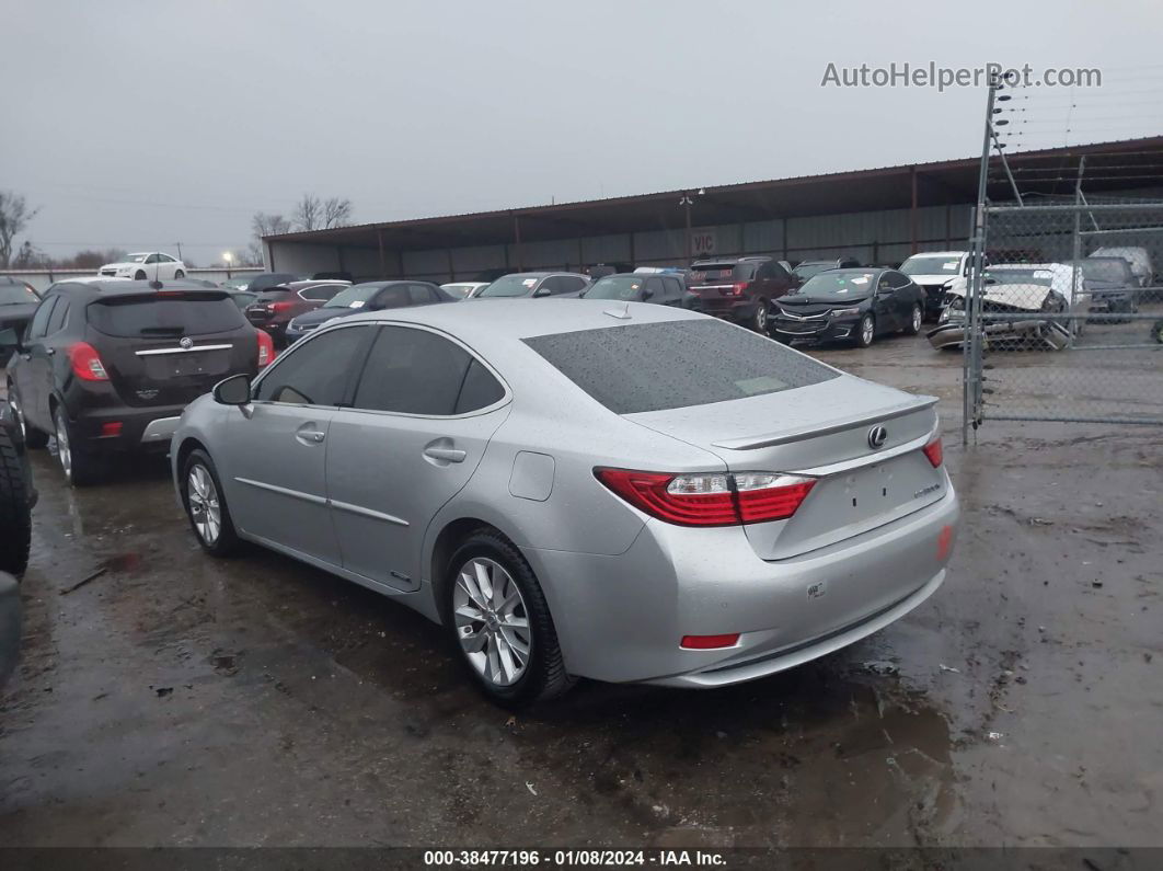 2013 Lexus Es 300h   Silver vin: JTHBW1GG8D2008629