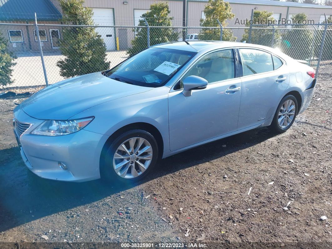 2013 Lexus Es 300h   Light Blue vin: JTHBW1GG8D2009599