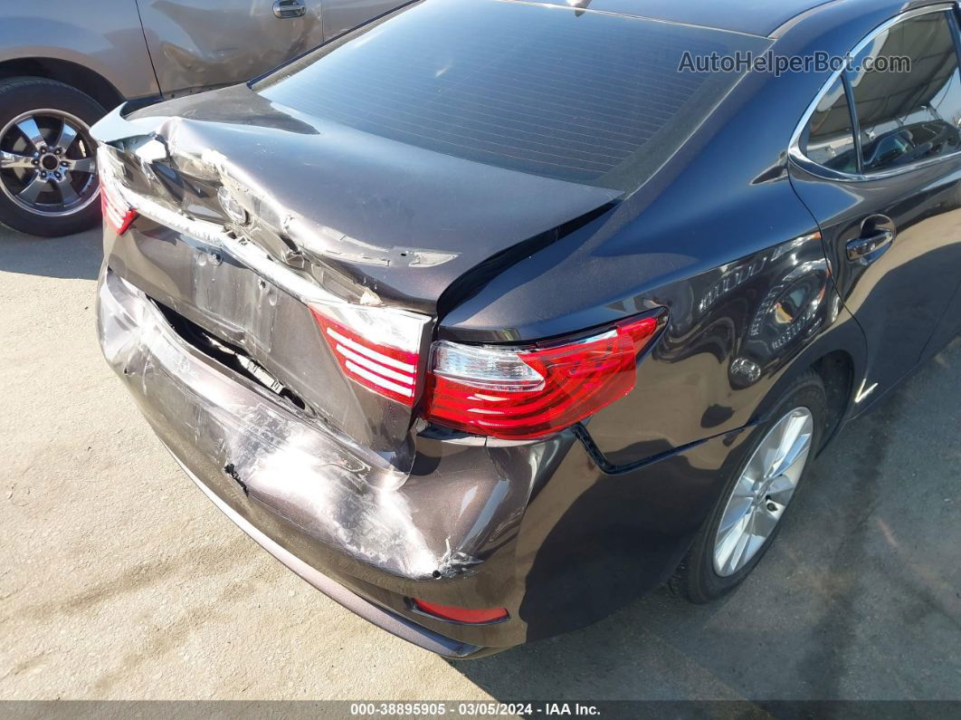 2013 Lexus Es 300h   Dark Brown vin: JTHBW1GG8D2016567