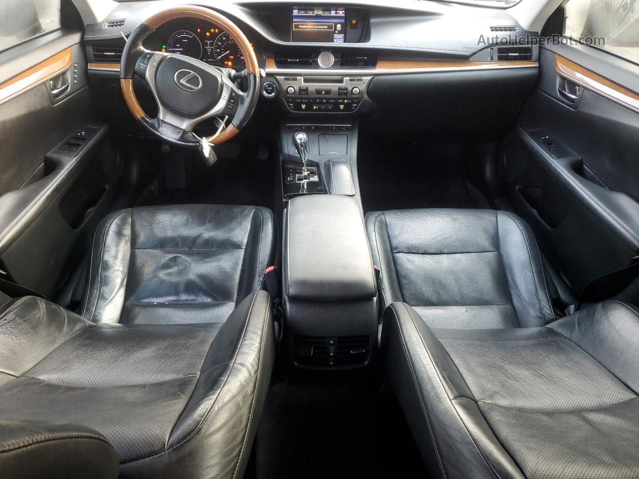 2014 Lexus Es 300h Черный vin: JTHBW1GG8E2056066