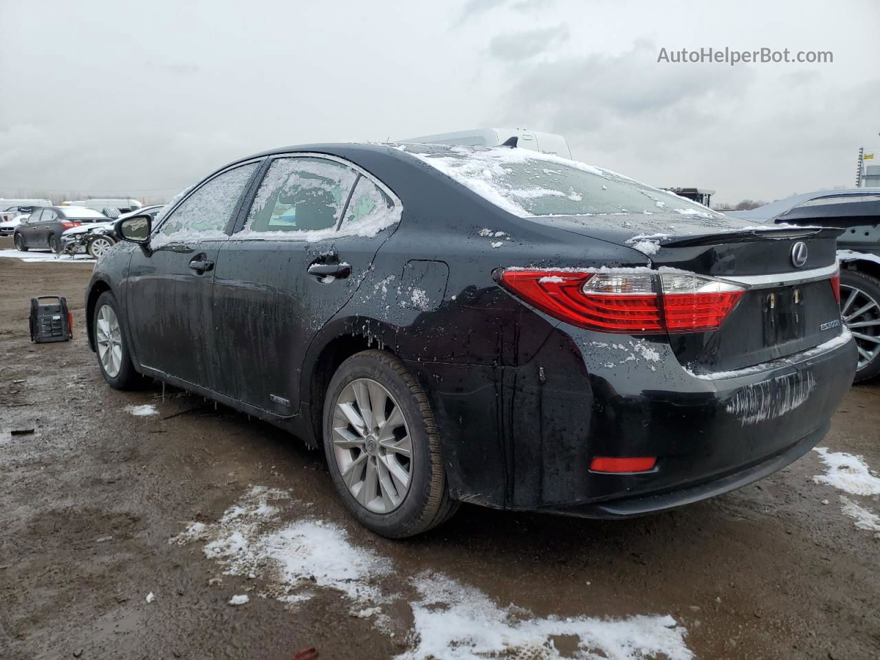 2014 Lexus Es 300h Black vin: JTHBW1GG8E2061218