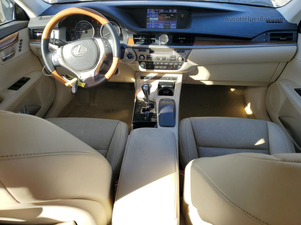 2014 Lexus Es 300h Золотой vin: JTHBW1GG8E2061784