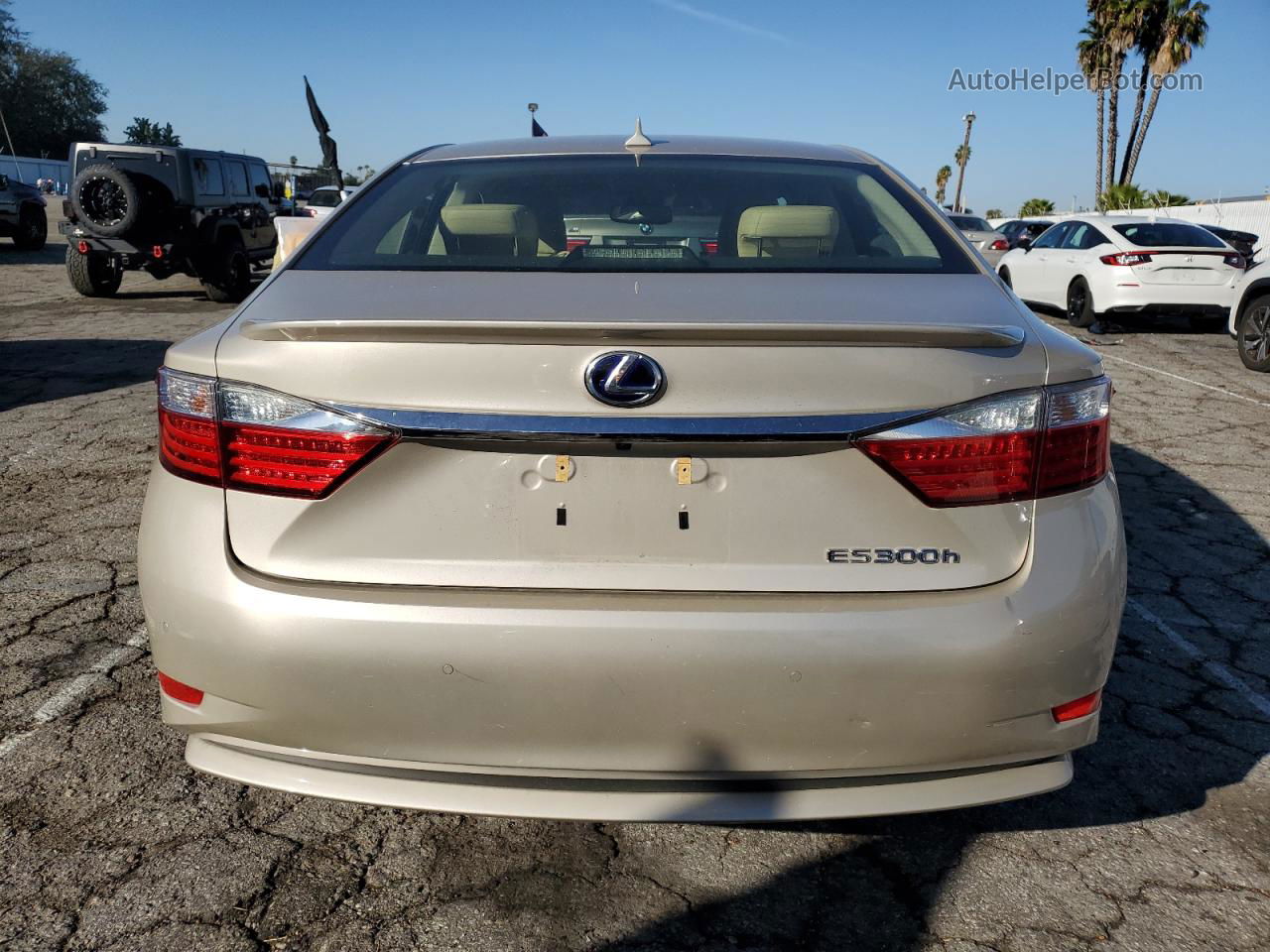 2014 Lexus Es 300h Gold vin: JTHBW1GG8E2061784