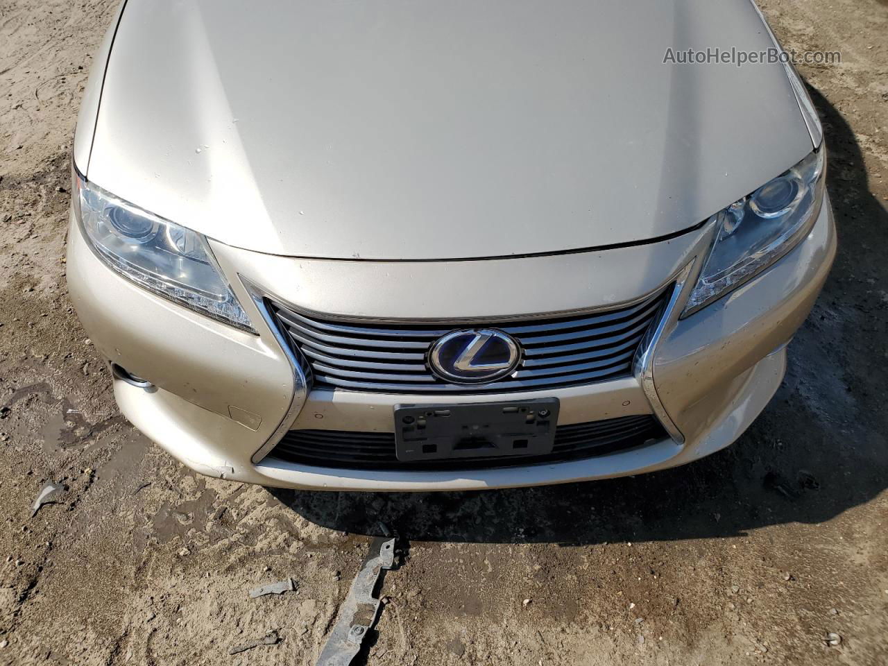 2015 Lexus Es 300h Желто-коричневый vin: JTHBW1GG8F2081552