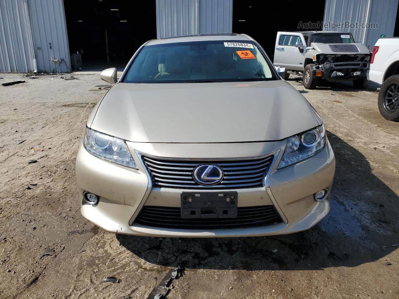 2015 Lexus Es 300h Tan vin: JTHBW1GG8F2081552