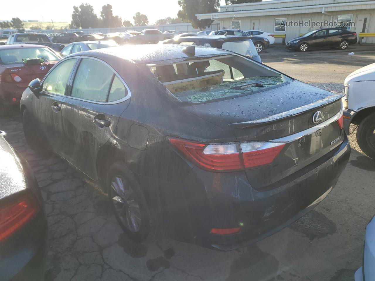 2015 Lexus Es 300h Black vin: JTHBW1GG8F2083141