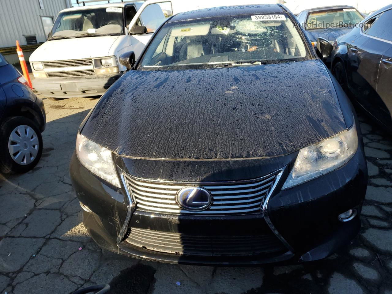 2015 Lexus Es 300h Black vin: JTHBW1GG8F2083141