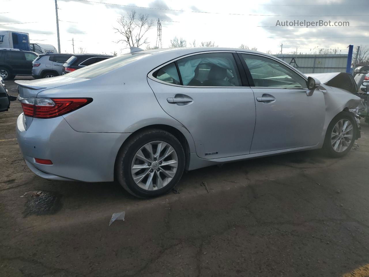 2015 Lexus Es 300h Silver vin: JTHBW1GG8F2086024