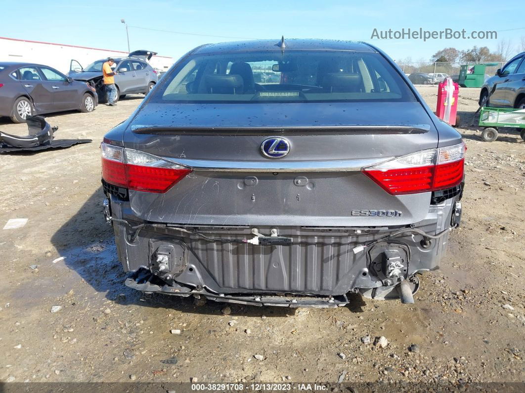 2015 Lexus Es 300h   Gray vin: JTHBW1GG8F2089697